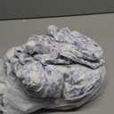 Jane yre Flower Queen Duvet Cover Brushed Microfiber 3 Pieces Floral Bedding Set Queen Garden Style Blue Floral Pattern Flower Queen Duvet Cover with Zipper Closure Luxury Soft Breathable Comfy