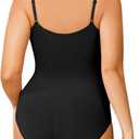 Shapewear Tummy Control BodySuit Seamless Body Shaper Butt Lift Full Body Suit, size: M/L