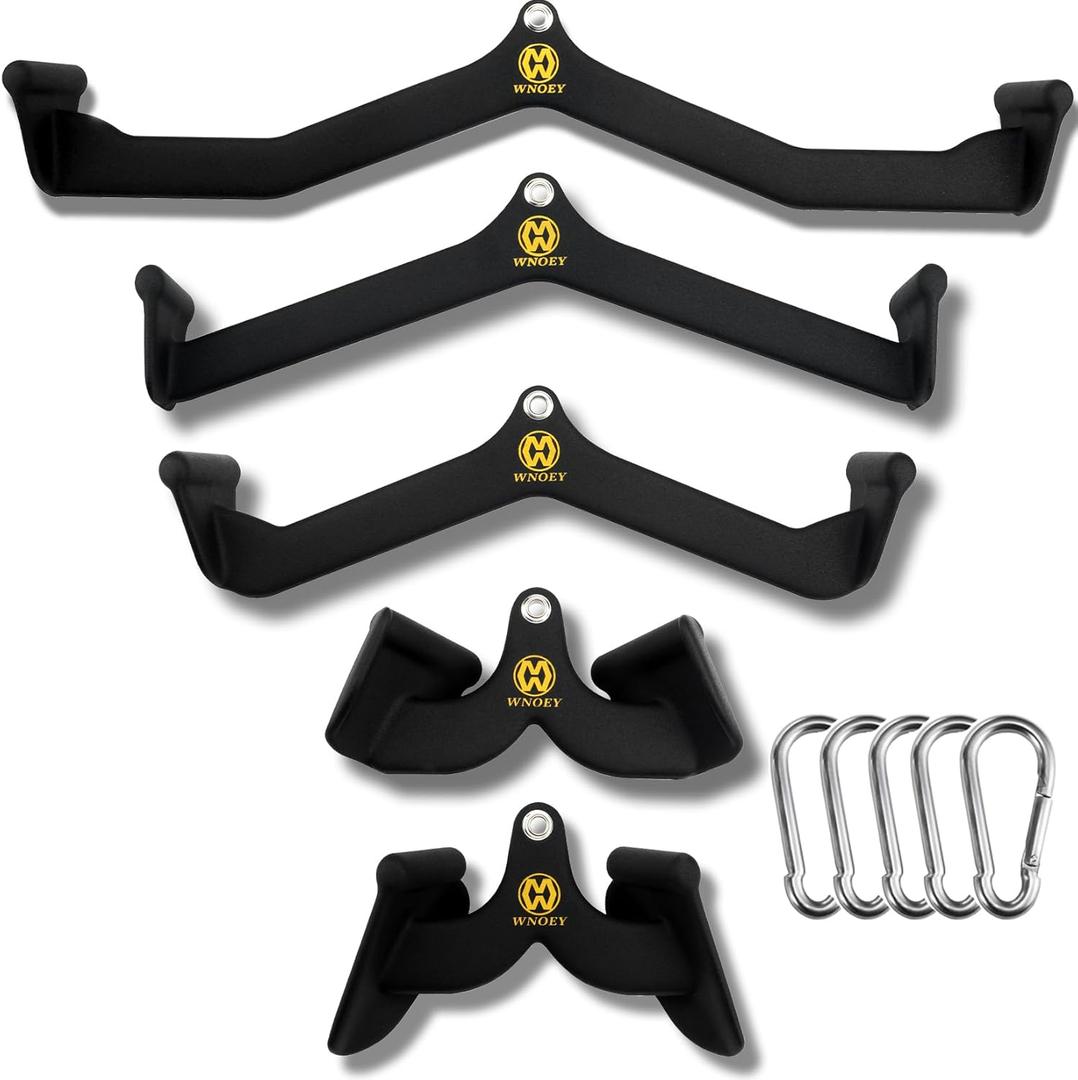 LAT Pulldown Attachment,Back Tricep Bar Strength Training,Handle Grips LAT Pull Down Bar Press Down Exercises,Cable Machine Accessories, Cable Back Attachments for Home Gym