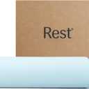 REST Evercool+ Top Sheet, Full/Queen Size, Light Blue, 93"X108" (1 Flat Sheet only)