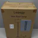 Leasgy 63.5'' Floor Lamps for Living Room, Farmhouse Floor Lamp for Bedroom with 3 Color Temperatures, Vintage Standing Lamps for Living Room, Living Room Light, Chain Switch, Bulb Included, Brown