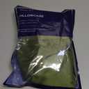 BEDELITE Satin Pillowcase with Zipper 2 Pack, Cedar Green Pillow Cases Standard Size, Super Soft and Cooling Similar to Silk Pillow Cases, Gift for Women Men(20x26 Inches)