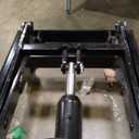 Hydraulic Lift Table Cart, 500lbs Capacity 28.5" Lifting Height, Manual Single Scissor Lift Table with 4 Wheels