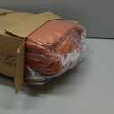 Monbix Burnt Orange Queen Size Comforter Sets, Queen Bedding Set 7 Pieces, All Seasons Comforters, Fluffy Bed Set Warm Bed in A Bag Queen with Sheets(Burnt Orange, Queen, 90''x90'')