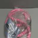 3.3 lbs Soft Spring Hula Hoop, Weighted Hoops for Adults, Foldable and Portable Hula with Body Tape Measure, Loss Fitness Hoop (Pink)