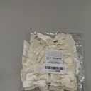50pcs 2-1/2" Mini Satin Ribbon Bows with Twist Ties for Crafts Gift Wrapping Packing Christmas Decoration (2.5"-Ivory)