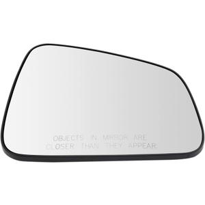 TRQ Passenger Side Mirror Glass with Backing Plate Heated Compatible with 2017-2021 Buick Encore 2017-2022 Chevrolet Trax TRQ Passenger Side Mirror Glass with Backing Plate Heated Compatible with 2017-2021 Buick Encore 2017-2022 Chevrolet Trax