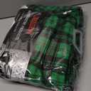 Heated Blanket - 12-Volt Electric Blanket for Car, Truck, SUV, or RV - Portable Winter Car Accessories for Camping or Travel by Stalwart (Green and Black Plaid)