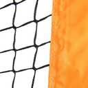 CHAMPRO MVP Portable Lightweight Protective L-Screen, Baseball/ Softball Pitcher's Net, 7' X 7'