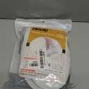 Waterproof Shoe Covers, Rain Shoe Covers Transparent Reusable Non Slip Shoe Cover for Outdoor Women and Men (4X-Large, Transparent)