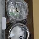 5 in 1 Electric Milk Frother: 16.9oz/500ml Large Capacity Dishwasher Safe Milk Steamer for Hot & Cold Milk Froth - Automatic Milk Frother & Warmer for Latte, Cappuccinos, Macchiato, Hot Chocolate