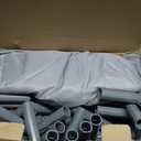 Baby Playpen 50x50 Inch, Play Pens for Babies and Toddlers Baby Fence Play Yards for Indoor & Outdoor with Breathable Mesh Anti-Fall Playpen (Light Grey)