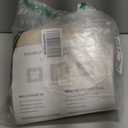 DUKIYO Cream Linen Shower Curtain Natural Boho Farmhouse Shower Curtains for Bathroom Neutral Aesthetic Bath Decor Sheer Cloth Water Repellent Fabric Drapes with Hooks Sets, Birch Ivory, 72x72 Inch