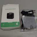 Bluetooth Transmitter for Airplane,Wireless BT 5.4 Transmitter Receiver 2 in1, Bluetooth Aux Adapter for Car 3.5mm Audio RCA Support Play TF Card, Black