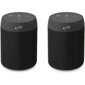 iLive Bluetooth 5.0 Wireless Speaker Pair Black