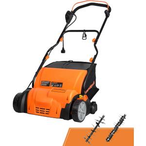 LawnMaster GV1314 Electric 15 13 Amp Dethatcher and Scarifier