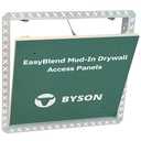 Byson Access Panel 20" x 20" Drywall Access Panel Tape In - Ideal for Walls and Ceilings - Detachable Hinged Push Lock Door with Steel Frame Drywall Door 5/ 8th inch Thickness