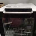 EUHOMY Countertop Dishwasher Portable, 8 Programs with 5L Tank, Black, 40dB