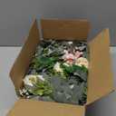 DearHouse 2Pack Artificial Peony Flower Garland - 6ft/Strand Silk Peony Flower Greenery Garland with Fake Willow Leaves for Wedding Ceremony Backdrop Party Table Centerpieces Decor(Champagne)