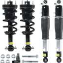 4PCS Front & Rear Shock Absorber Strut Assembly with Magnetic Ride Control, Compatible with 20072014 Cadillac Escalade, Chevy Tahoe/Suburban/Avalanche, GMC Yukon, Replace 19353951 23487280