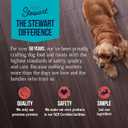 Stewart 100% Beef Liver Dog Treats, 21 oz Tub, ~475 Pieces, Freeze Dried Raw, 50% Protein, Single Ingredient Training Treats or Meal Topper, Grain Free, Gluten Free (EXP 04/06/28)