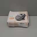 ACRABROS Car Seat Cover Baby: Winter Infant Carseat Canopy for Boy Girl Newborn, Zipper Peeping Window, Warm Cozy Cold Weather Waterproof Fitted, Heather Grey