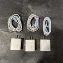 iPhone 17 16 15 Charger, 3 Pack 40W USB C Charger Dual Port Fast Charging Block (3
-Pack 6 ft USB C to C Cable Cord Included) for iPhone 17 16 15 Pro Max/15Pro/15/15Plus,iPad