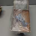 19" Gold Outdoor Wall Lantern 2-Light, Large Modern Wall Sconce Light Fixture, Industrial Porch Light with Glass, Waterproof Farmhouse Exterior Lamp (1 Pack) (19 Inch Ordinary)