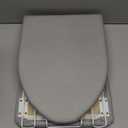 Tabletop Ironing Board, Portable Iron Board with Iron Rest, Foldable Small Ironing Board with Heat Resistant Cover and 100% Cotton Pad, 31.5" x 11.8" x 7", Grey