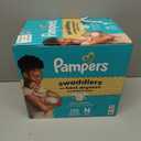 Pampers Swaddlers Diapers, Size 0 (up to 10 lbs), 140 Count, Absorbent, Keeps Baby Dry and Comfortable, Skin Safe Disposable Baby Diaper (Newborn)