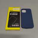 JETech Magnetic Case for iPhone 13 Mini 5.4-Inch Compatible with MagSafe, Translucent Matte Back Slim Shockproof Phone Cover (Storm Blue)