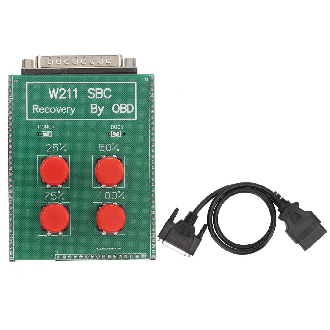 SBC Recovery Tool, ABS SBC Reset Tool Repair Code C249F Replacement for W211 E Class R230 SL Class with LED Indicator Light (Green)