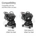UPPAbaby Adapter for Minu V3 - Compatible with Aria and Mesa Infant Car Seats - Quick + Secure Attachment - 1 Pair