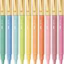 Mr. Pen- Aesthetic Pens, 10 Pack, Colorful Ink, 0.7mm, Fast Dry No Smear Ink, No Bleed Through, Bible Safe, Medium Tip Smooth Writing Pens for Journaling, Planning, Notes & Everyday Writing (Pastel)