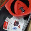 O-Cedar EasyWring Microfiber Spin Mop, Bucket Floor Cleaning System, Red, Gray, Standard