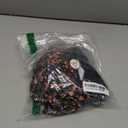 Edelqual Women High Waisted Bikini Sets Two Piece Swimsuit Ruffle Tummy Control Bathing Swim Suit Halter V Neck Swimwear (X-Large, Black Floral)