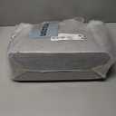 Work Tote Bags for Women 15.6 Inch - Laptop Tote Bag with Zip Compartments - Large PU Leather Office Purse Computer Briefcase (Choc)