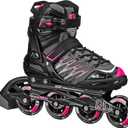 Roller Derby AERIO Q-60 Women's Inline Skates, Black/ Pink, Size 9