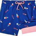 American Trends Boys Swim Trunks Boys Bathing Suit Toddler Swimsuit Quick Dry Light UPF 50+ Kids Swimsuits, 5-6Y