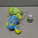 JOYIN 2 Kids Bubble Guns with 4 Bottles Solution, Automatic Bubble Machine Gun with 8 Holes for Kids, Adults, Summer Toys, Easter Basket Stuffers, Birthday Gift, Party Favors (Green Yellow, Blue Yellow)