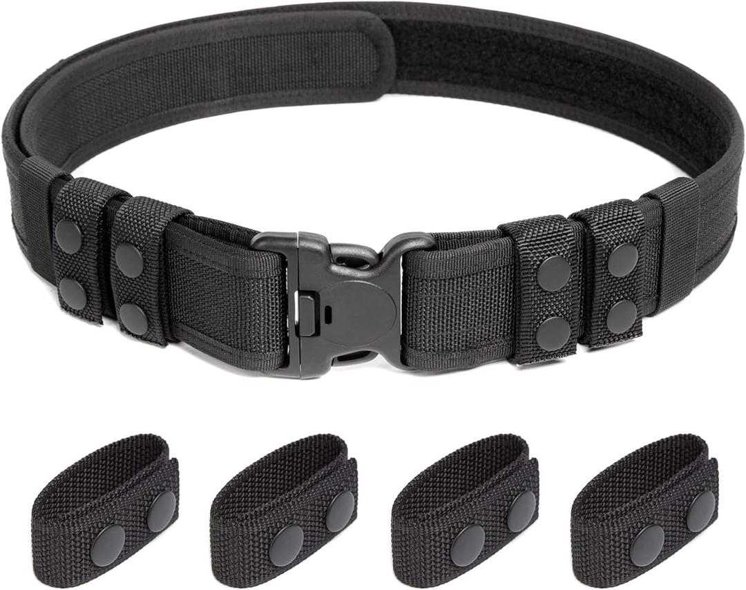 LUITON Tactical Duty Belt for Men - 2" Rigger Molle Military Style Combat Battle Belt for Police and Security (Small)