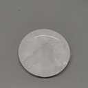 Porcelain Appetizer Plates Set of 3, 5 Inch White Dessert Salad Plates, Small Dinner Plates for Sides Snack Sauce, Kitchen Ceramic Serving Dishes