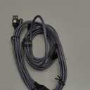 AINOPE USB C to USB C Cable 60W 2Pack 6.6ft C to C Cable Fast Charging Type C Charger Fast Charging Right Angle Sideways Phone Charger USBC - USBC for iPhone 17 Pro Max 16 Accessories Samsung S25 iPad (Grey)