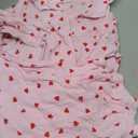 codcm Womens Pajama Sets Cotton Pj Set Cute Print Print Long Sleeve Button Shirt With Pants(Pink Print, XX-Large)