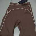 Contrast Stitching High Waist Seamless Sports Leggings, Size S