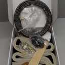 Accordion-Style Room Divider with Ceiling Track - Foldable Partition Curtain, Easy Installation(Black 100" W x 84" L-Pack of 1)