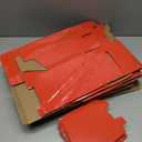 PATIKIL Cardboard Suggestion Box, 2 Pcs 6"x6"x6" Ballot Box with Removable Header Board Raffle Box for Suggestion, Collection, Tip, Donate, Voting, Red