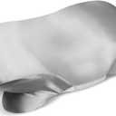 Satin Pillowcase for Zelimun Cervical Pillow, Ergonomic Case, Smooth & Soft Sleeping Pillowcase, Gray Pillow Cover with Zipper