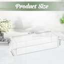 20 Pieces 2.25 Inch Cubicle Name Plate Holders Cubicle Name Tags Clear Cubicle Name Sign Bulk for Office Home Classroom Library 8.5 x 2.5 x 2.4 Inch