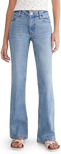 AEROPOSTALE Women's Mid Rise Flare Jean  3X-Large